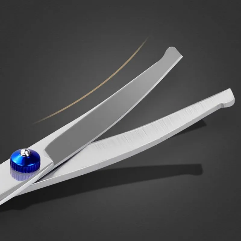 Tijeras para perros, tijeras para el pelo de perros de acero inoxidable, cortadora de pelo para perros, herramienta de aseo para perros con mango cómodo, productos para mascotas - imagen 2