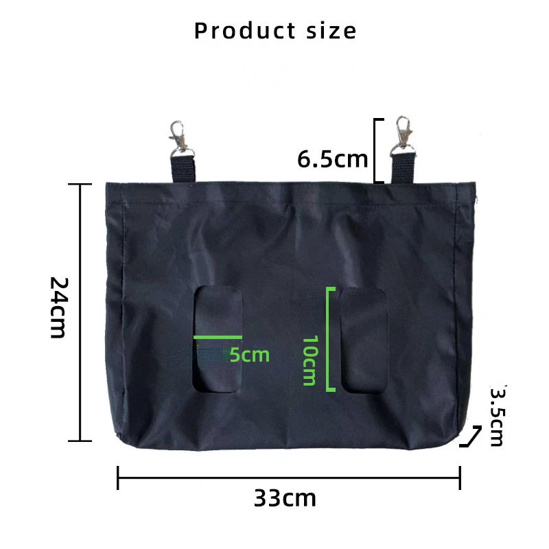 Bolsa de alimentador de heno de conejo, alimentador de heno de conejillo de indias, bolsa de alimentación colgante de almacenamiento para hámster de animales pequeños, tela de nailon impermeable - imagen 2