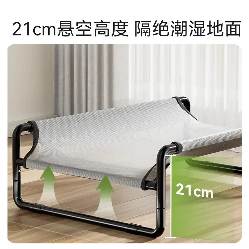 Cama de campamento para perros de verano, reposabrazos para perros medianos y grandes, perrera, suministros para mascotas transpirables a prueba de humedad - imagen 3