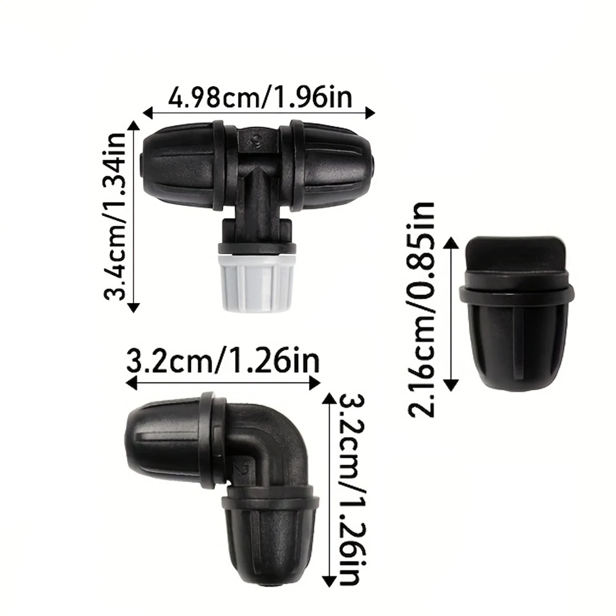 Sistema de riego por goteo de plantas de 30M, juego de autorriego, goteros ajustables, Kits de riego automático, cabezal de pulverización de manguera de jardín - imagen 4