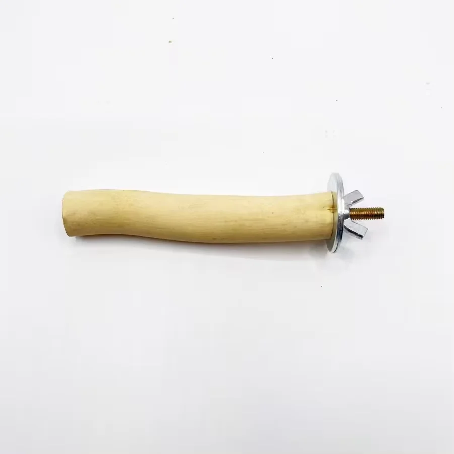 Tenedor de madera Natural para loros, perca para ramas, jaula para pájaros, columpio colgante, ramas de pie, juguetes, accesorios para jaulas de pájaros - imagen 4