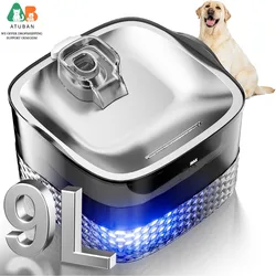 Bebedero automático 9L para perros grandes y gatos