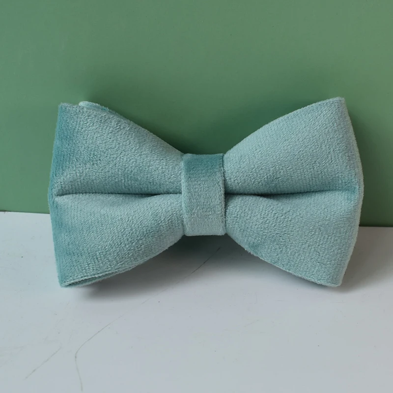 Collar verde personalizado, tela de calidad de terciopelo para perros pequeños, medianos y grandes, piezas de Metal personalizadas, accesorio para mascotas, franela 29 - imagen 4