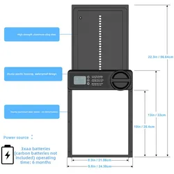 Puerta automática solar gallinero con temporizador y sensor de luz