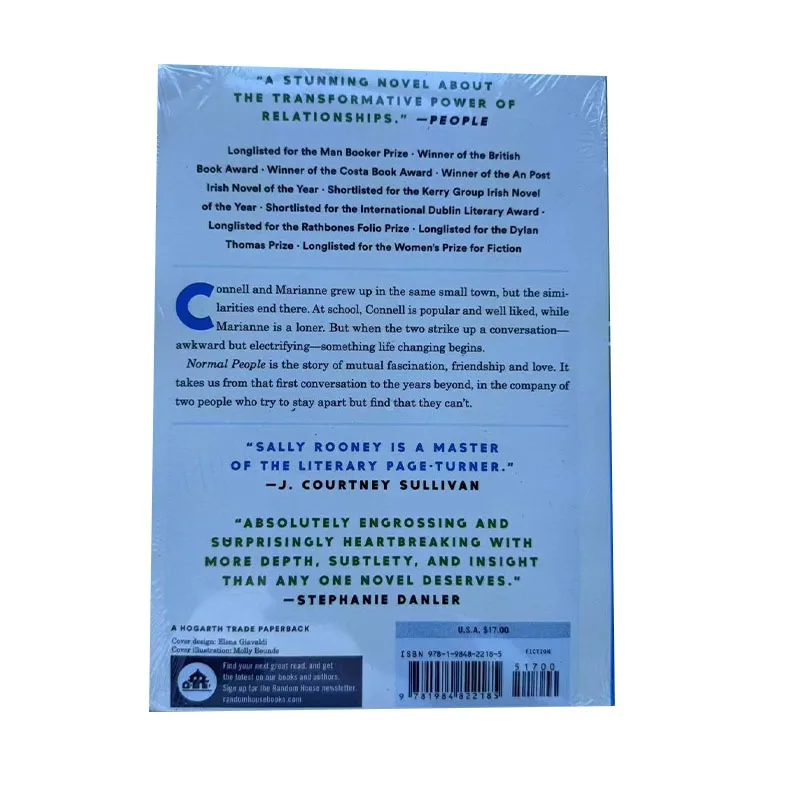 Normal People A Novel de Sally Rooney Paperback New York Times, Bestseller, libro de papel - imagen 2