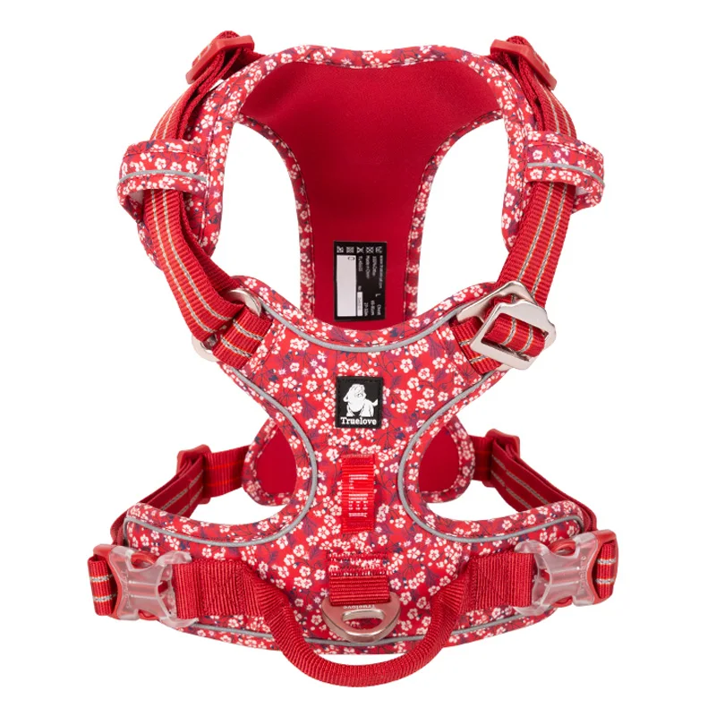 Red dog harness