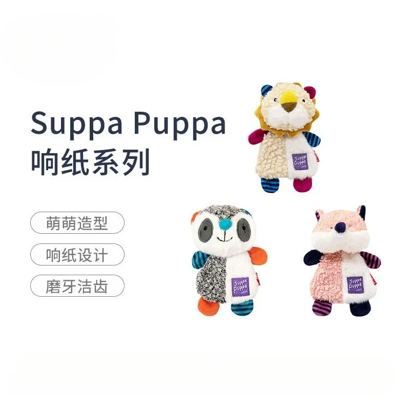 Juguete para perros, papel que suena, León, juguete de peluche vocalizador, limpieza de dientes, productos para mascotas resistentes a mordeduras y rellenos - imagen 5