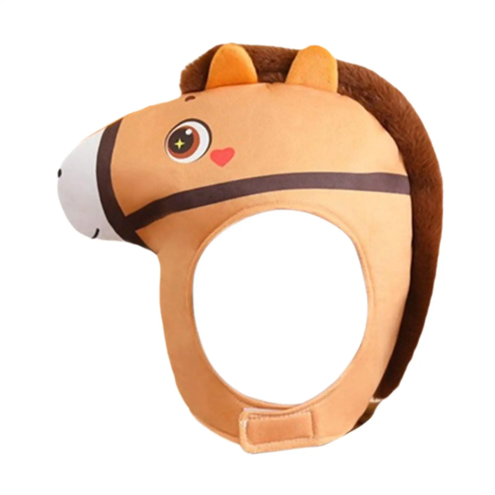 Cute Plush Horse Hat Party Supplies Comfortable for Men Women Cosplay Cap Headdress Halloween Costume for Masquerade Carnival Cute Plush Horse Hat Party Supplies Comfortable for Men Women Cosplay Cap Headdress Halloween Costume for Masquerade Carnival