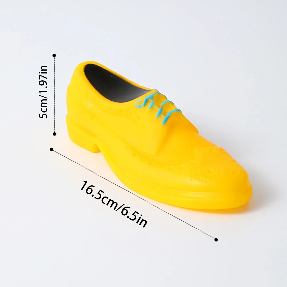 Juguetes chirriantes para perros para masticar, zapatos duraderos resistentes a mordeduras para mascotas y juguetes de simulación, juguetes molares interactivos para aliviar