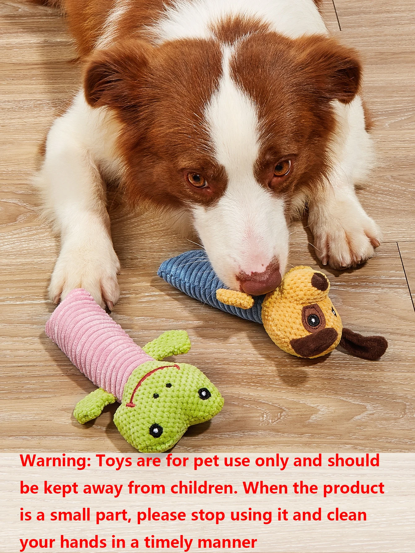 Juguete chirriante para perros activos – Peluche resistente - imagen 3