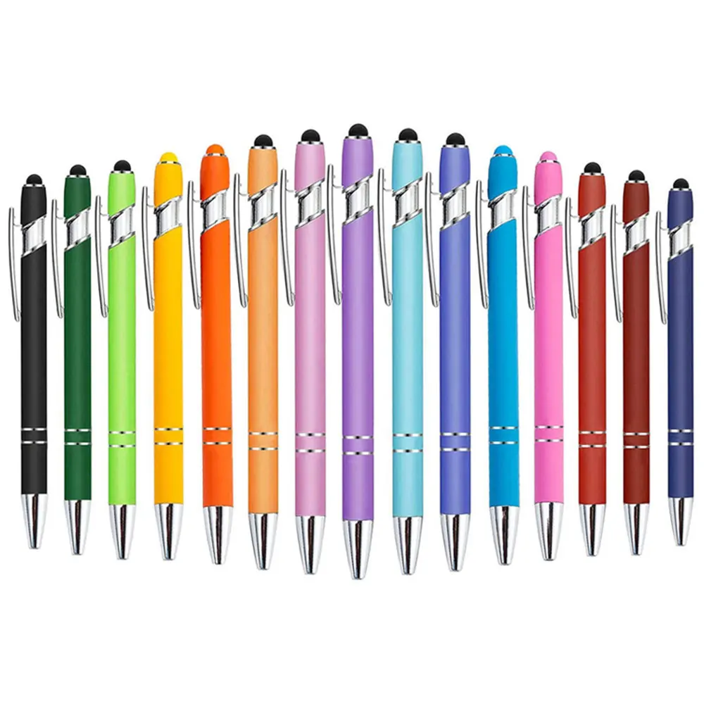 100 50 20 piezas pequeño regalo bolígrafo de negocios dibujo pantalla táctil regalos bolígrafo escuela Oficina suministros boda nombre grabado - imagen 5