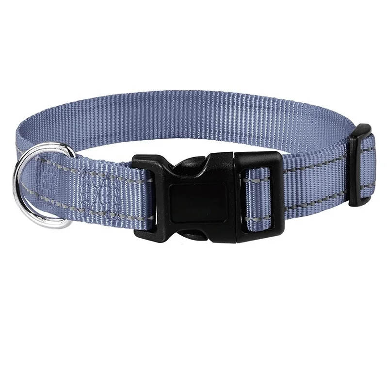Collar reflectante de nilón para perros pequeños, medianos y grandes - imagen 3
