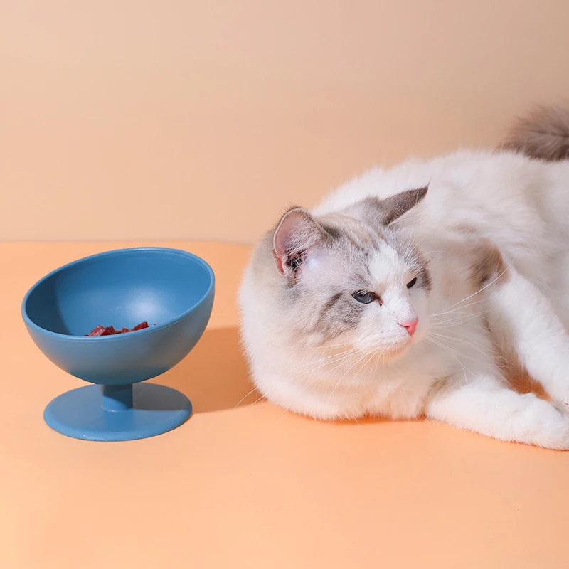 Cuencos antideslizantes para gatos y perros pequeños, medianos y grandes, comedero, contenedor de comida para mascotas, protector de cuello, pies altos - imagen 3