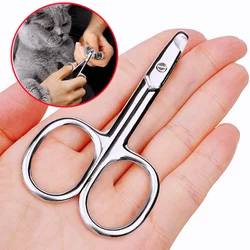 Cortaúñas mini acero inoxidable para gatos y perros