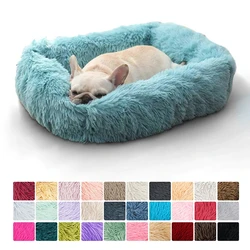 Cama felpa XL térmica para perros y gatos – Suave y acolchada