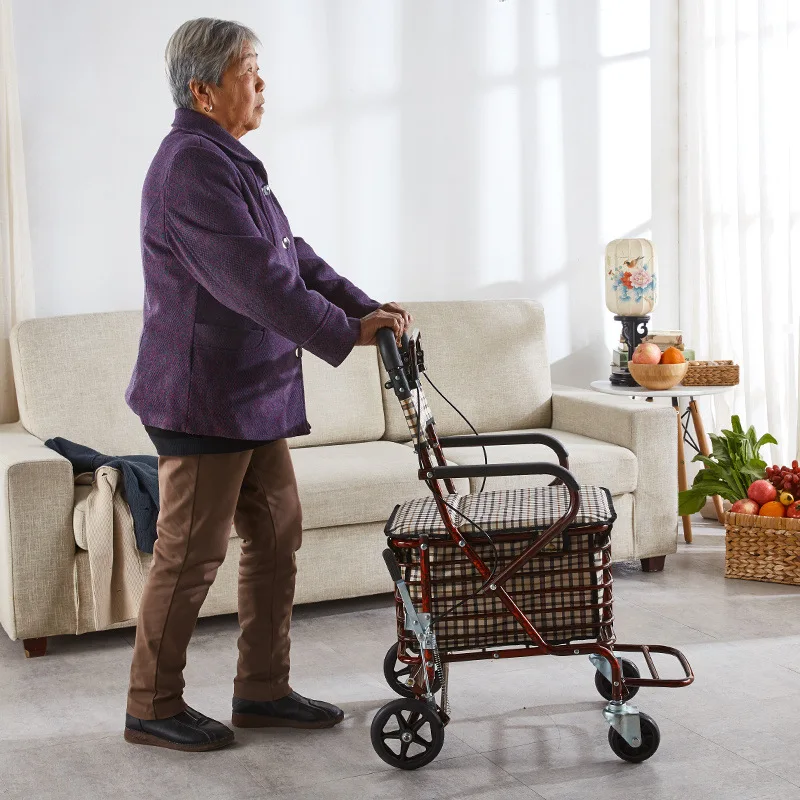 Carrito plegable con ruedas para accesorios de gato y perro - imagen 2