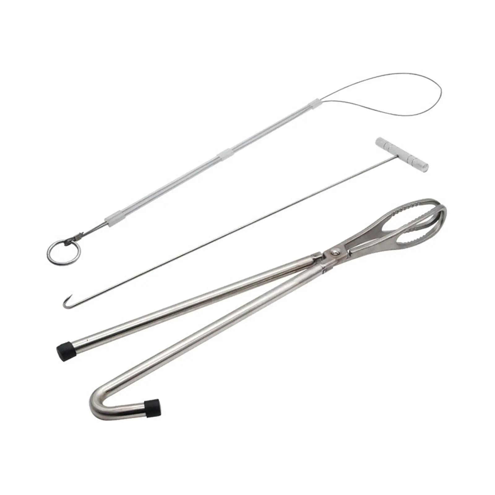 3Pcs Pig Midwifery Tools Kit Stainless Steel Easy to Use Accessories Durability Sturdy Equipment Tool for Goat Cow