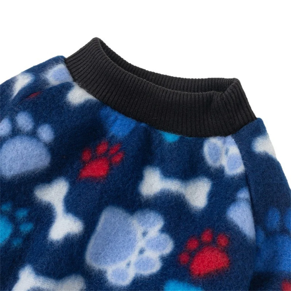 Jersey de lana cálido para mascotas, suéter para gatos y perros pequeños, ropa para cachorros y gatos, trajes de disfraz de gatito con estampado bonito, Otoño e Invierno - imagen 5