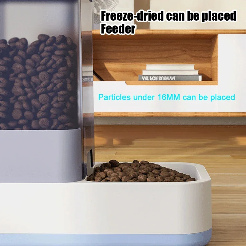 Alimentador automático para mascotas, dispensador de agua potable, tazón de comida para mascotas, alimentador inteligente reutilizable para mascotas, máquina de alimentación automática para gatos y perros - imagen 4