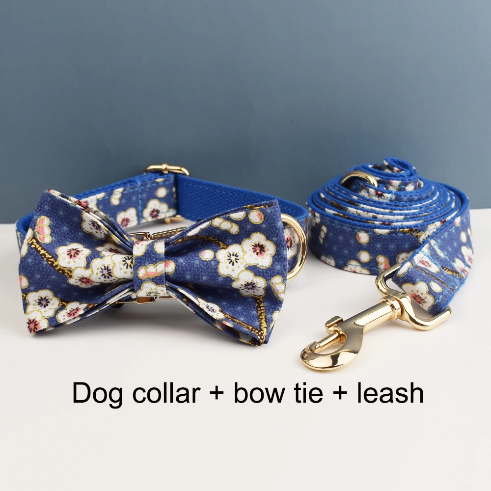 Bow Collar Leash Set