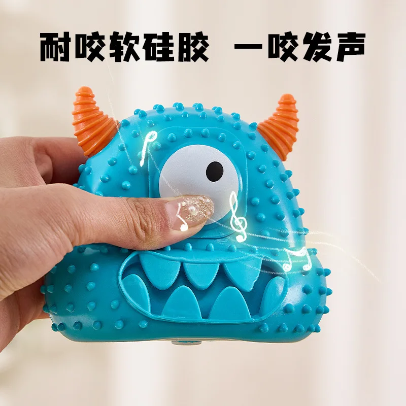 Nuevo juguete para mascotas, serie Little Monster, juguete para perros con sonido, resistente a mordeduras y fácil de limpiar, productos para mascotas - imagen 3