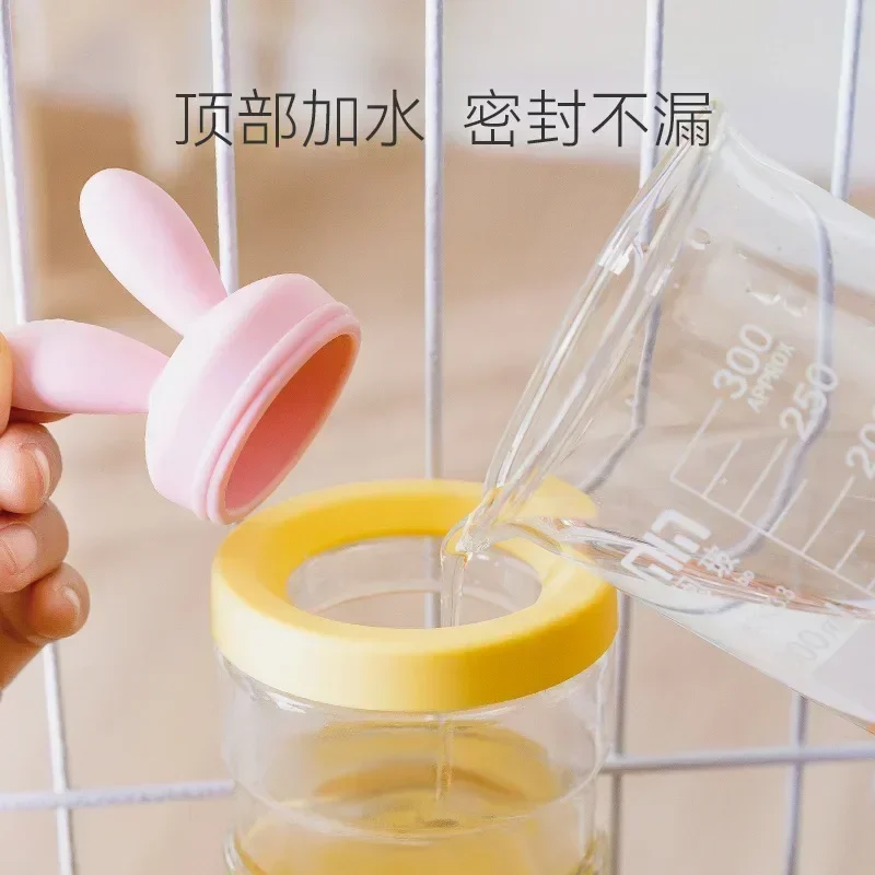 Dispensador de agua colgante para cachorros, bebedero para perros, hervidor colgante automático, jaula colgante, suministros dispensadores de agua para mascotas y gatos - imagen 4