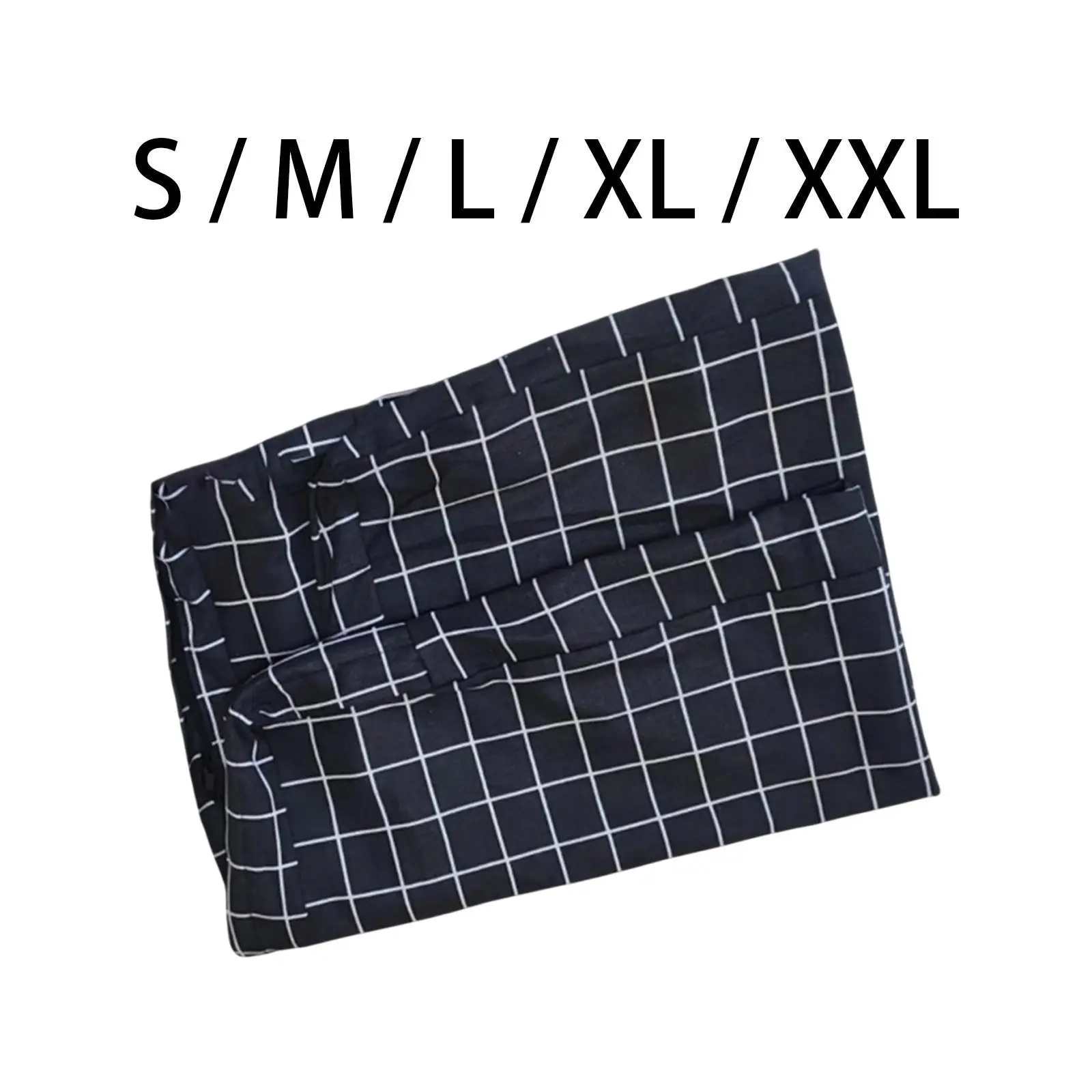 Dog Bed Cover Mat Cushion Accessory Cotton Linen Dog Crate Pad Replacement Mattress Cover for Travel Indoor Outdoor Picnic