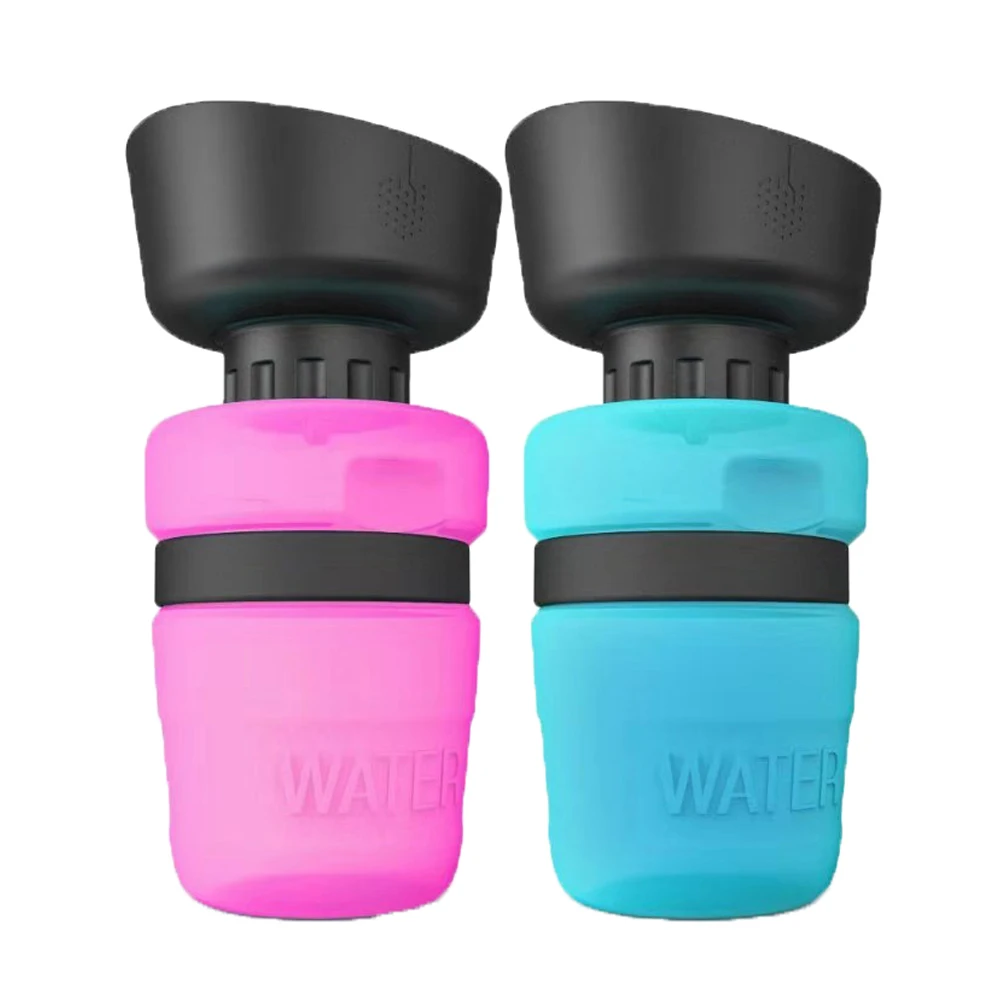 Botella de agua portátil para perros – Dispensador para paseos