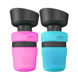 Botella de agua portátil para perros – Dispensador para paseos