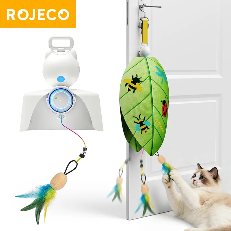 Juguete automático láser y pluma para gatos y perros pequeños - imagen 3