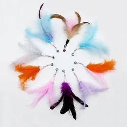 Palo de plumas interactivo para gatos – Juguete de caza
