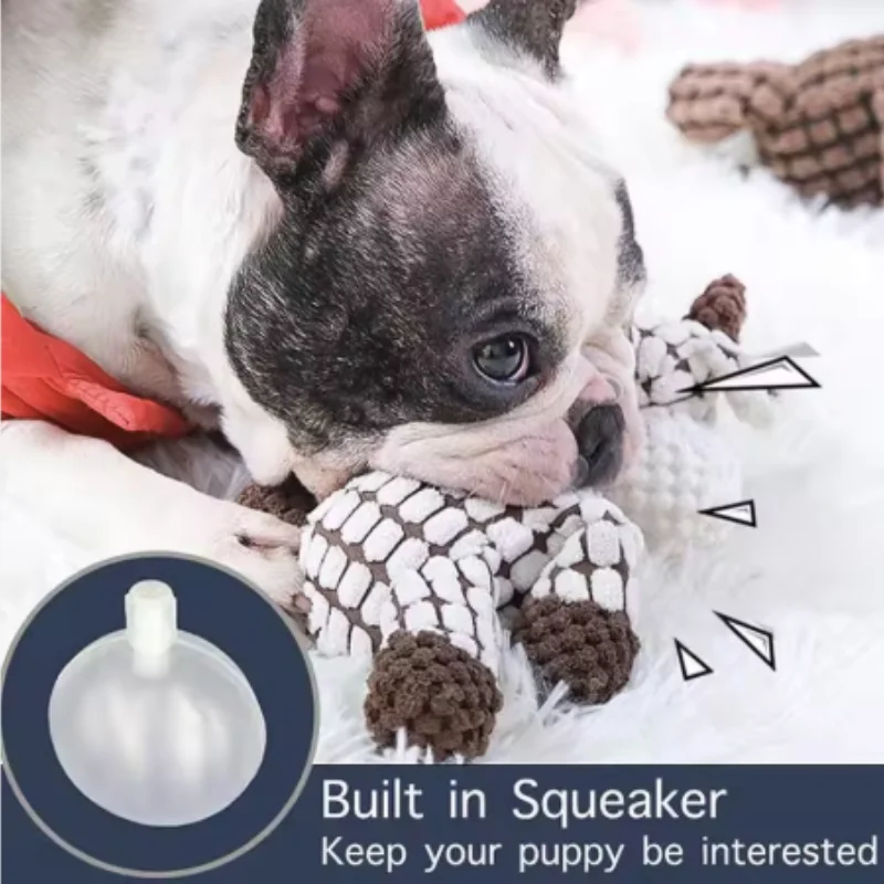 Juguete sonoro con cuerda para perros y gatos – Adiestramiento - imagen 2