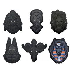Parche PVC decorativo para perros y gatos: Medusa, Anubis y Shiva