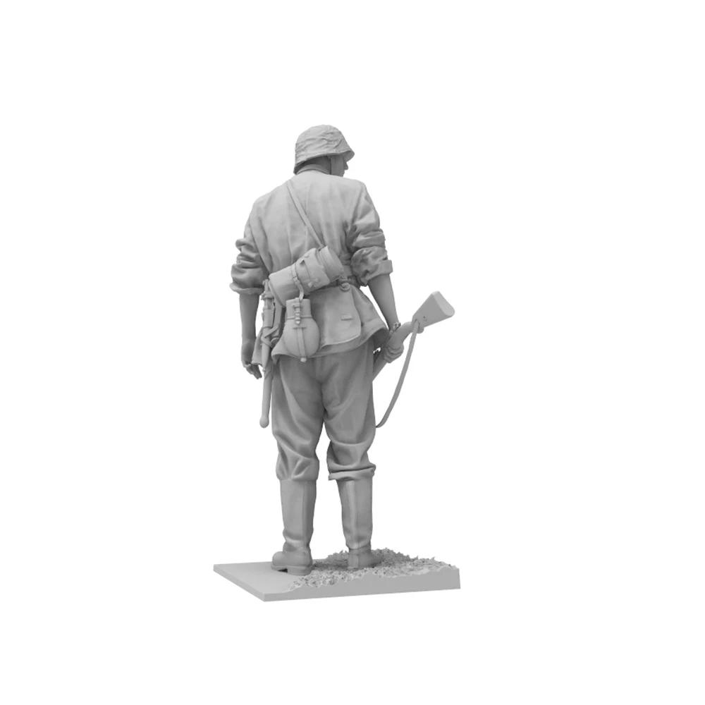 Figura soldado en resina sin pintar – Miniatura wargame y coleccionismo