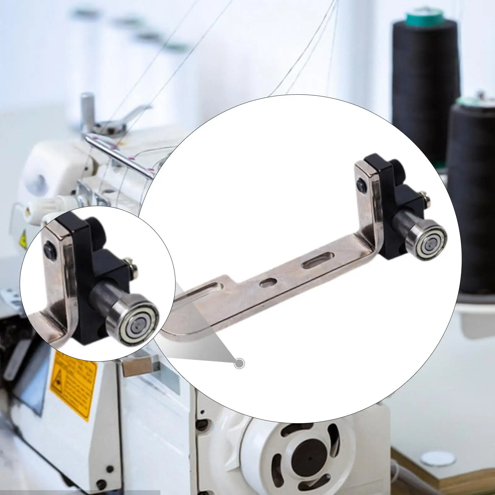 Presser Foot Positioning Steel Easy to Use Portable Attachment Multipurpose Sewing Machine Accessories Overlock Presser Foot Presser Foot Positioning Steel Easy to Use Portable Attachment Multipurpose Sewing Machine Accessories Overlock Presser Foot