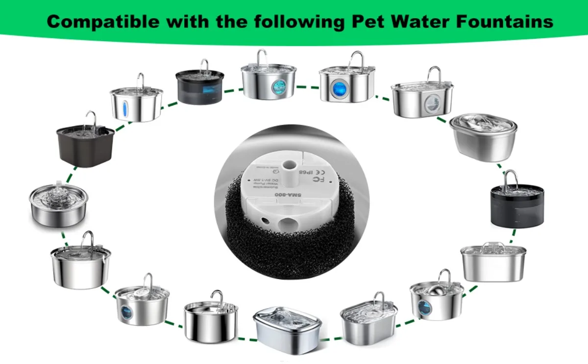 cat fountain pump replacement