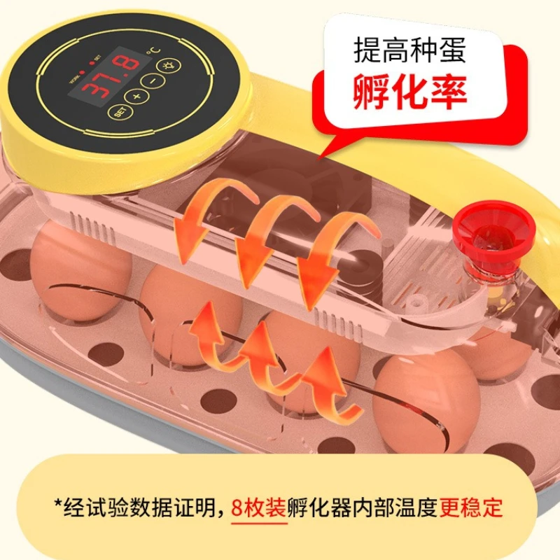 Incubadora huevos para pollitos con control inteligente de temperatura - imagen 4