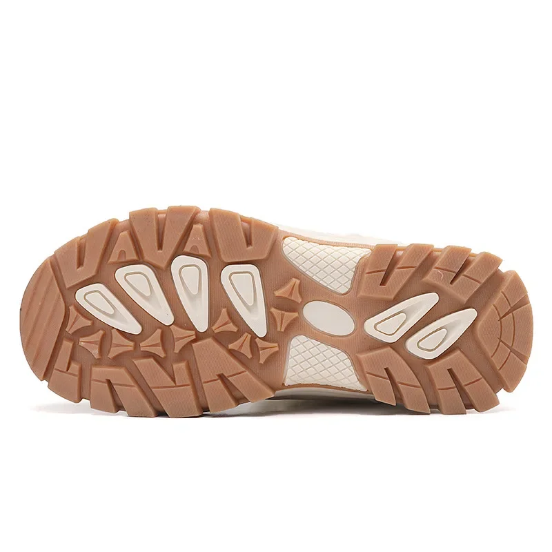 Botas de nieve peludas de alta calidad para mujer, zapatos deportivos cálidos de algodón para exteriores, zapatos transfronterizos de talla grande, cómodos, informales, con punta redonda, para invierno