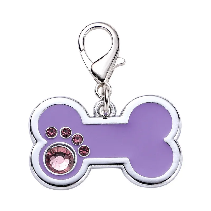 Placa personalizada para perro con grabado de nombre, etiqueta de identificación de teléfono, collar de gato personalizable, etiquetas de dirección, arnés para cachorros, suministros de seguridad - imagen 4