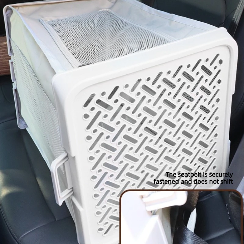 Jaula plegable Oxford para perros y gatos - Transpirable y resistente