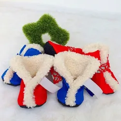 Botas impermeables antideslizantes para perro lluvia y nieve