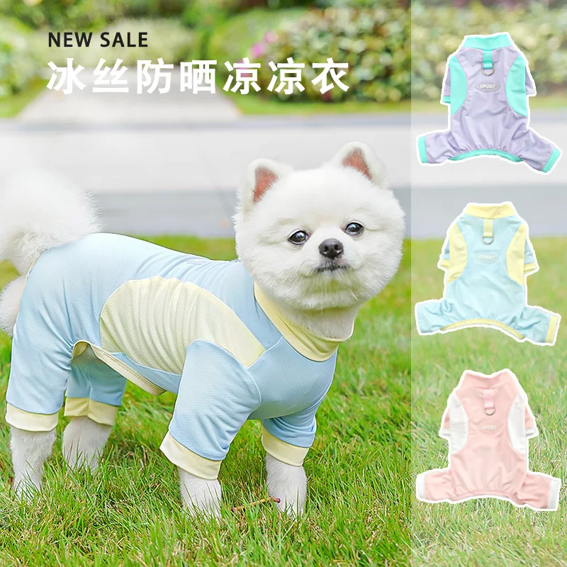Chaleco solar de una pieza para perros pequeños - Ropa de verano