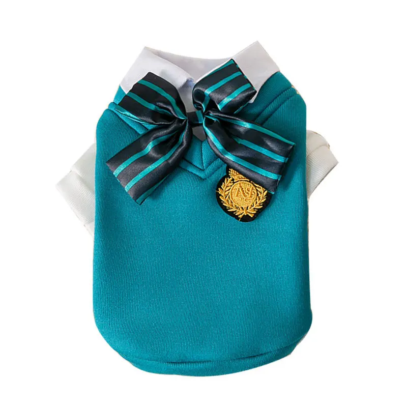 Ropa para mascotas JK suéter vestido Corgi Chihuahua princesa Kwaii vestido Jk algodón perro ropa elegante disfraz ropa cómoda para gatos - imagen 5