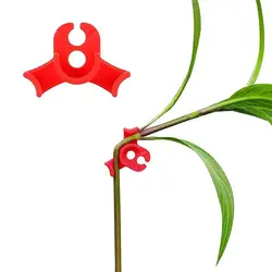 Abrazadera de tutoría para plantas – Soporte tallo y rama bajo estrés