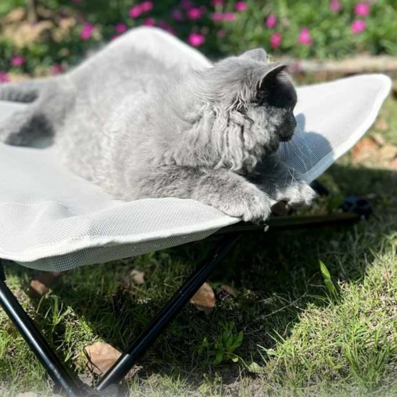 Cama de marcha para mascotas Universal para todas las estaciones, nido para gatos, cama plegable para perros, suministros de salida aplicables a tamaños pequeños y medianos