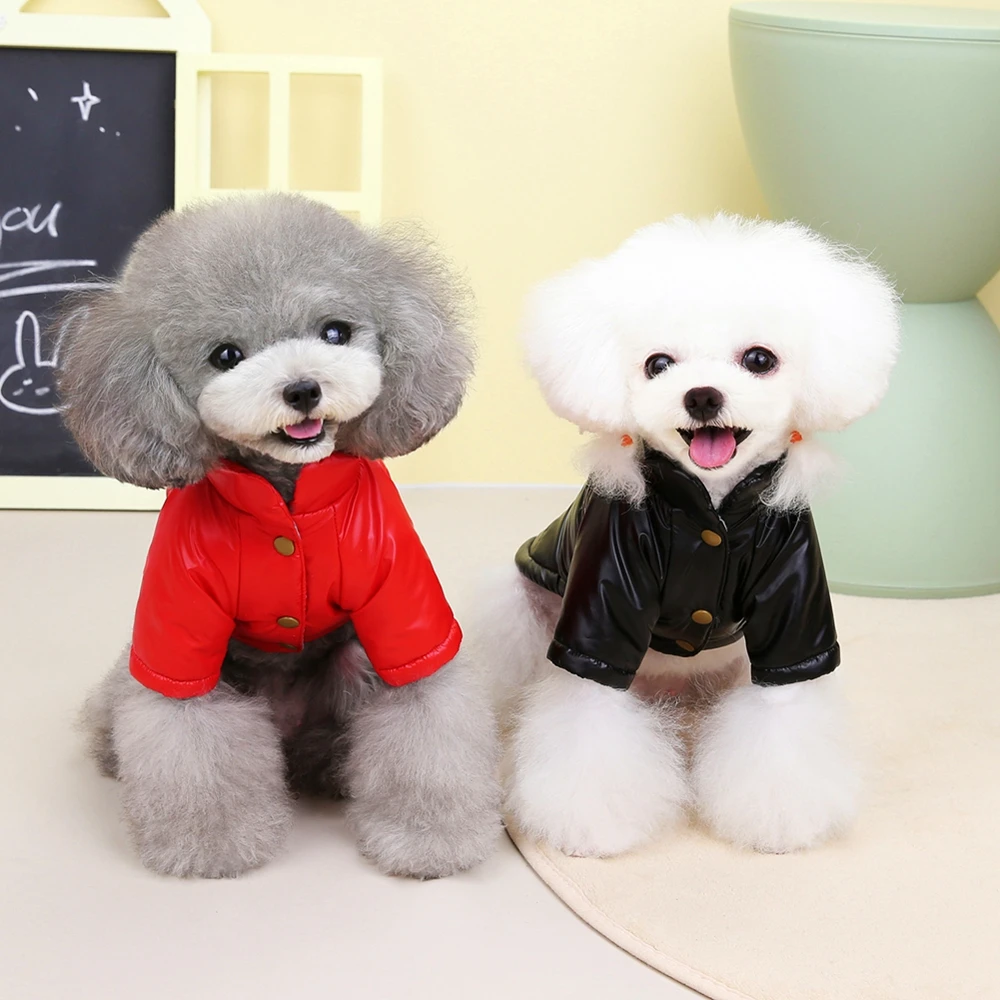 Abrigo de invierno para mascotas, ropa para perros pequeños, chaqueta cálida para perros, abrigo impermeable para perros, traje de Bulldog Francés - imagen 5