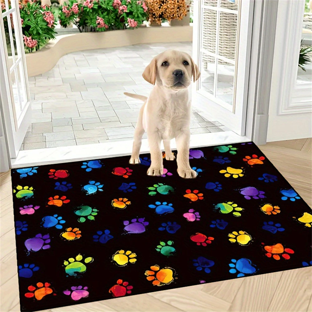 Alfombrilla antideslizante multifunción para mascotas, cerca para perros y gatos, limpieza del hogar, almohadilla de entrenamiento para cachorros - imagen 4