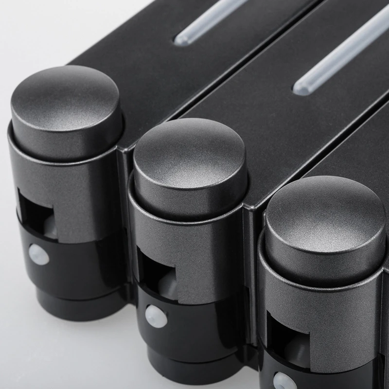 Lamgool-dispensador de jabón Manual montado en la pared, Gel de ducha, detergente de pared para baño y Hotel - imagen 5