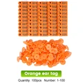 Ear tag orange