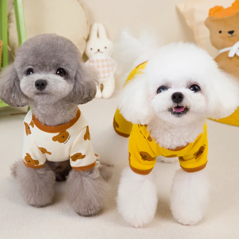 Pijama estampado con capucha para perros Poodle y Dachshund - imagen 3